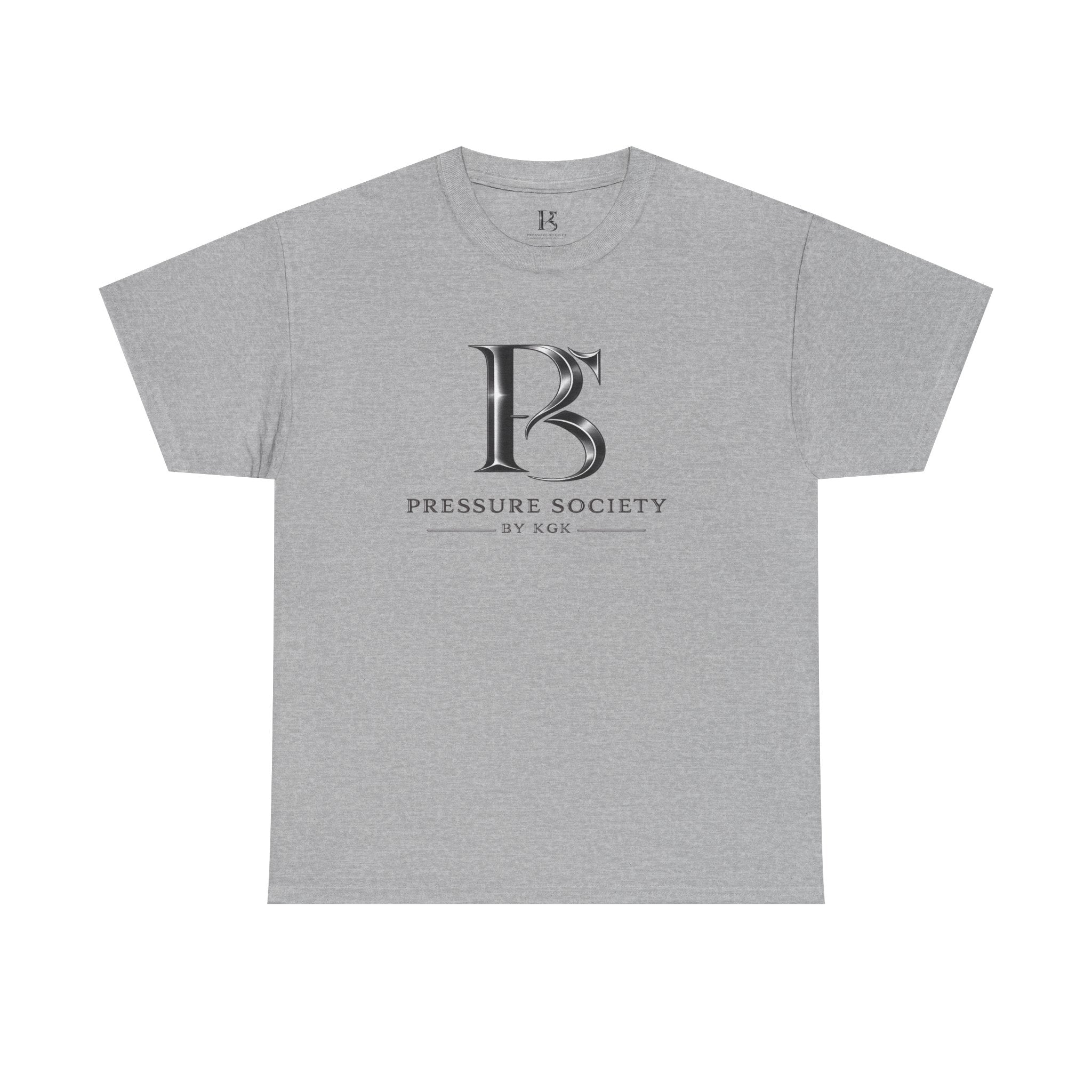 Pressure Society Logo Tee — Signature Mens Monogram T‑Shirt