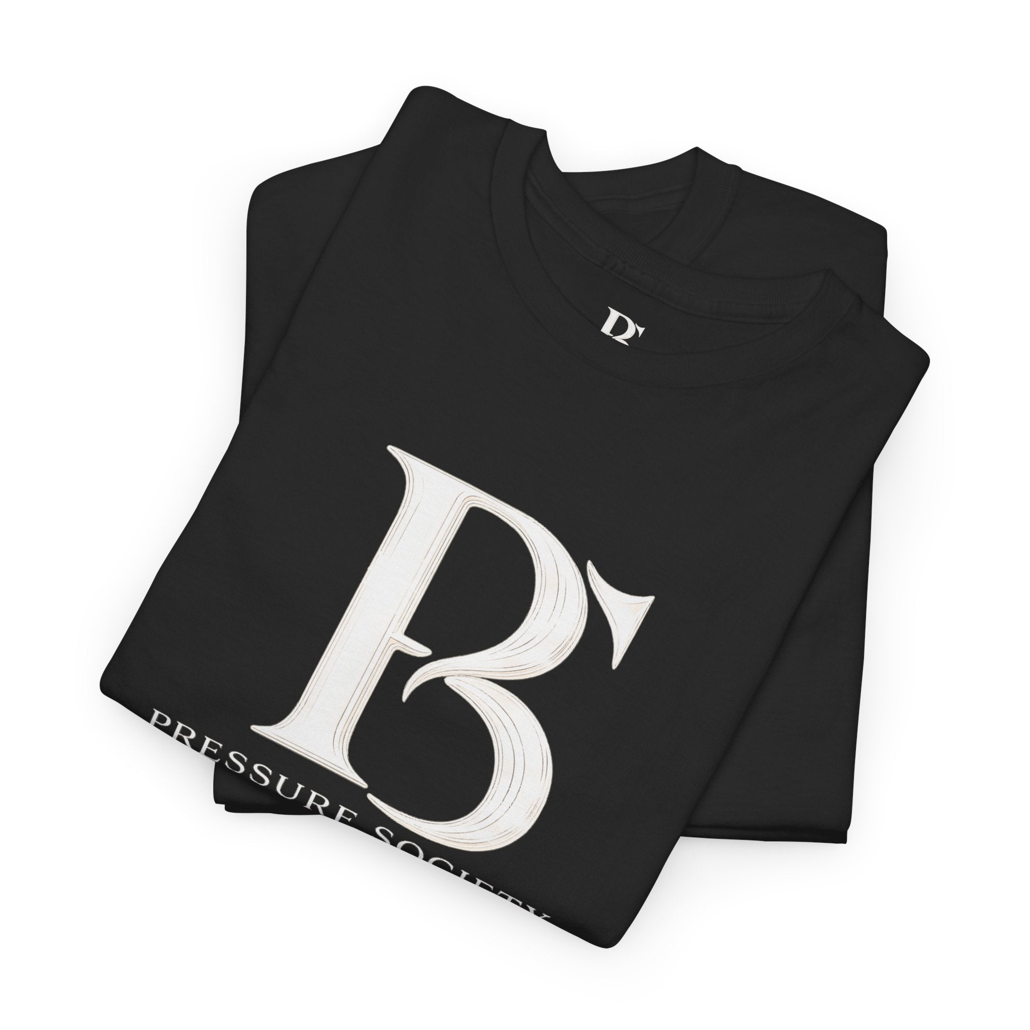 Pressure Society Logo Tee — Signature Mens Monogram T‑Shirt