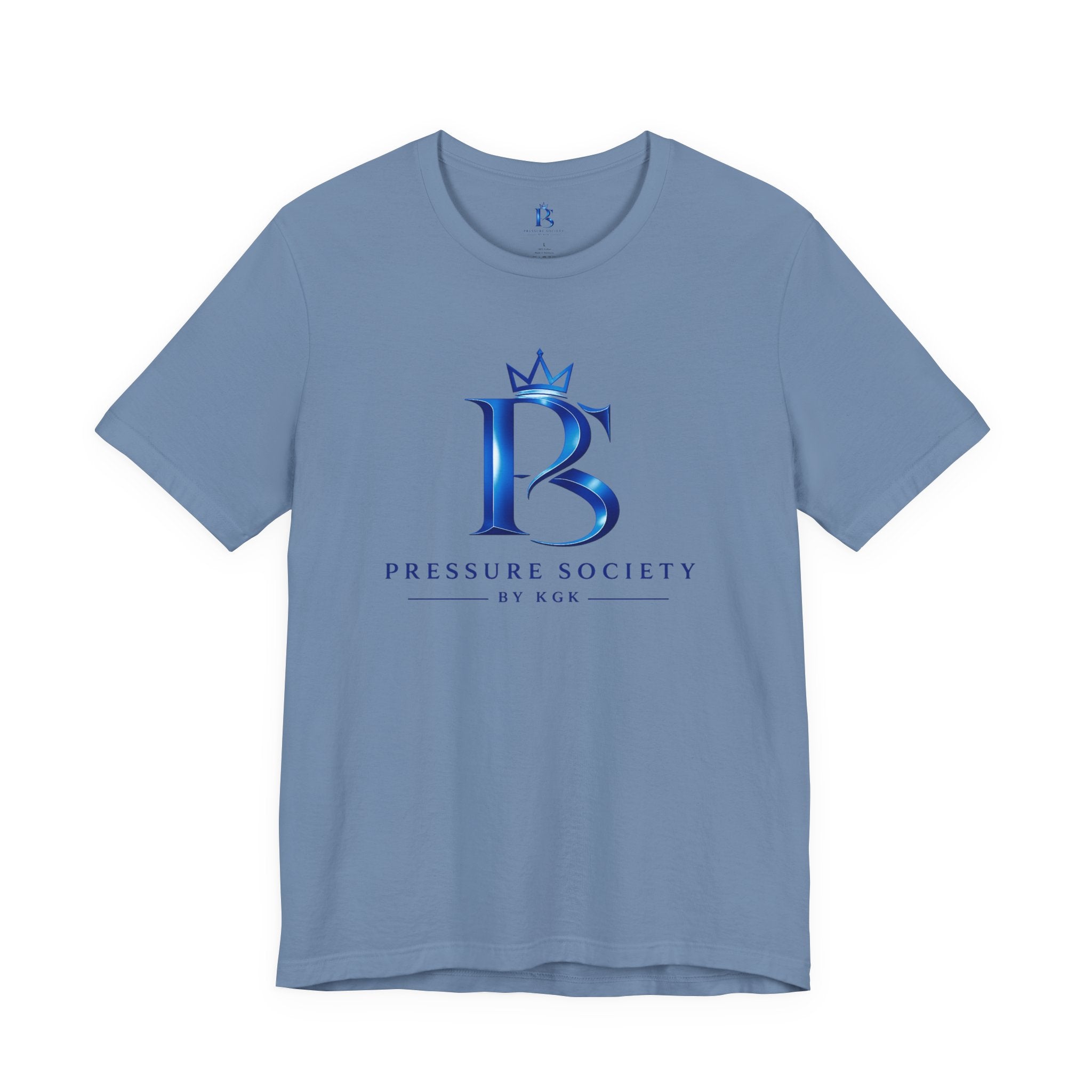 Pressure Society Logo Tee — Pink Crown Womens Monogram T-Shirt