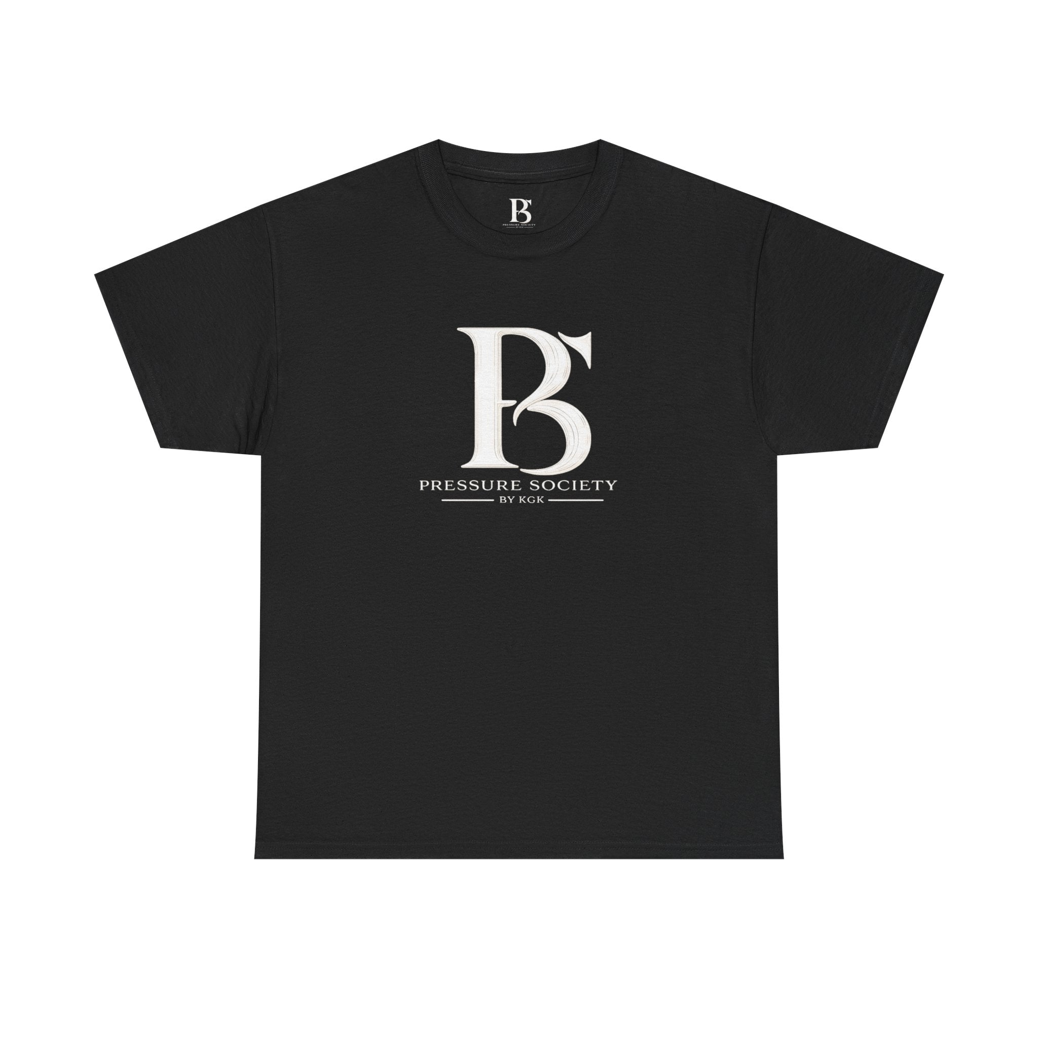 Pressure Society Logo Tee — Signature Mens Monogram T‑Shirt