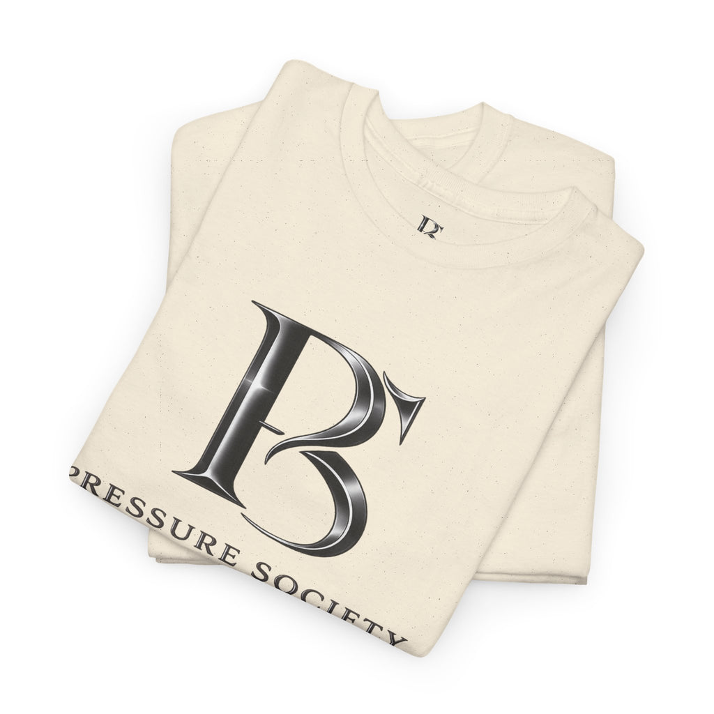Pressure Society Logo Tee — Signature Mens Monogram T‑Shirt
