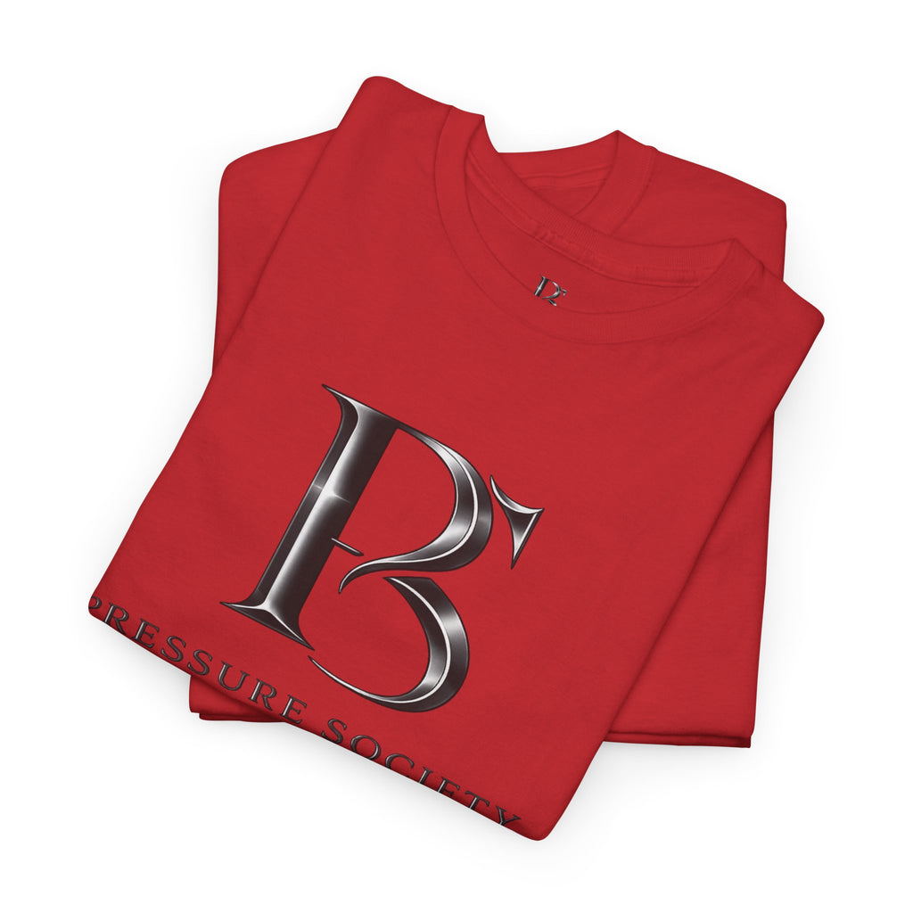 Pressure Society Logo Tee — Signature Mens Monogram T‑Shirt