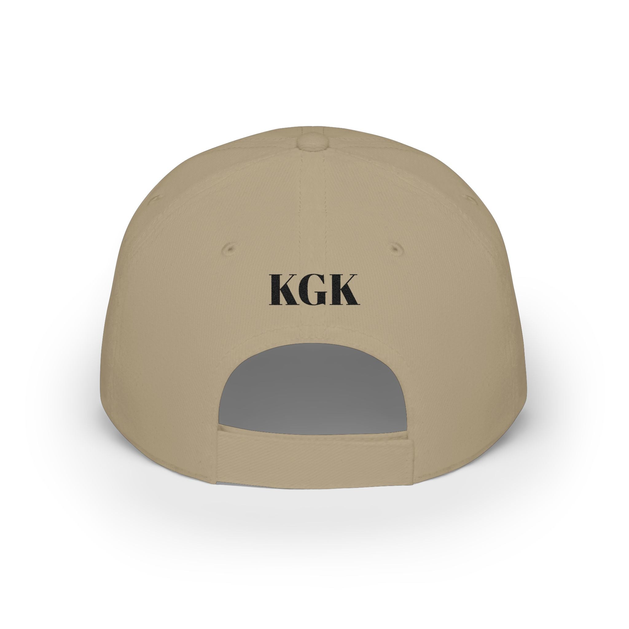 PS Low Profile Baseball Cap -Pressure Society Monogram Front & KGK Back Embroidered Logo