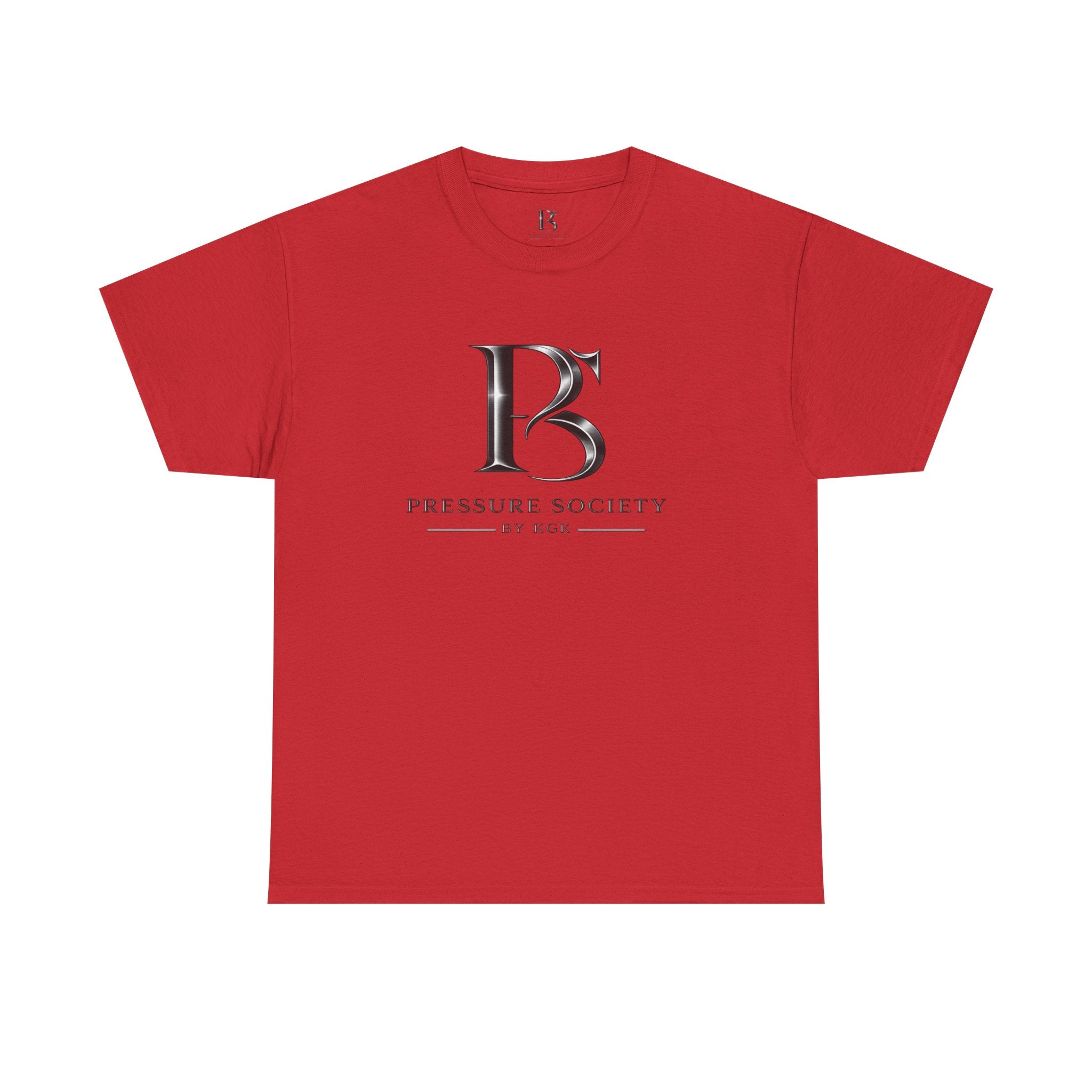 Pressure Society Logo Tee — Signature Mens Monogram T‑Shirt
