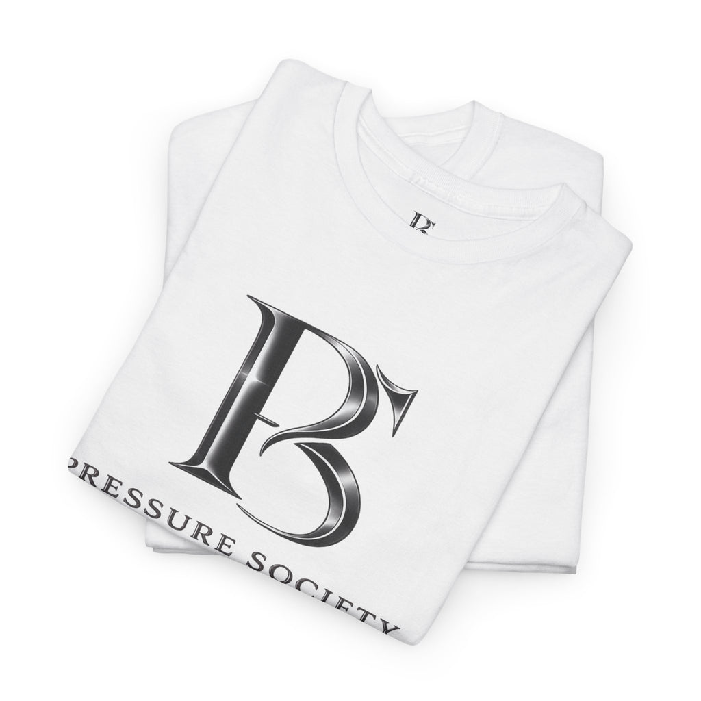 Pressure Society Logo Tee — Signature Mens Monogram T‑Shirt