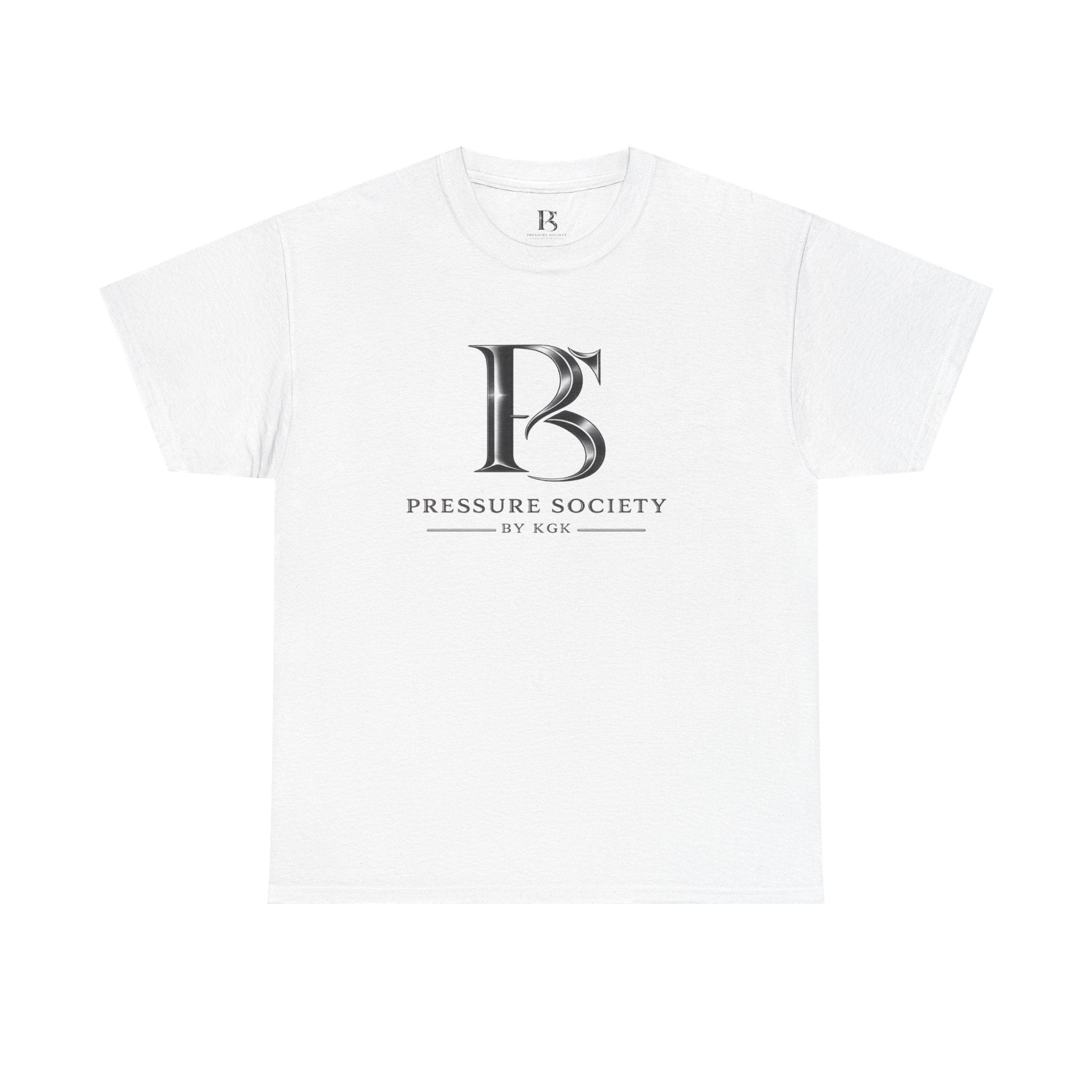 Pressure Society Logo Tee — Signature Mens Monogram T‑Shirt