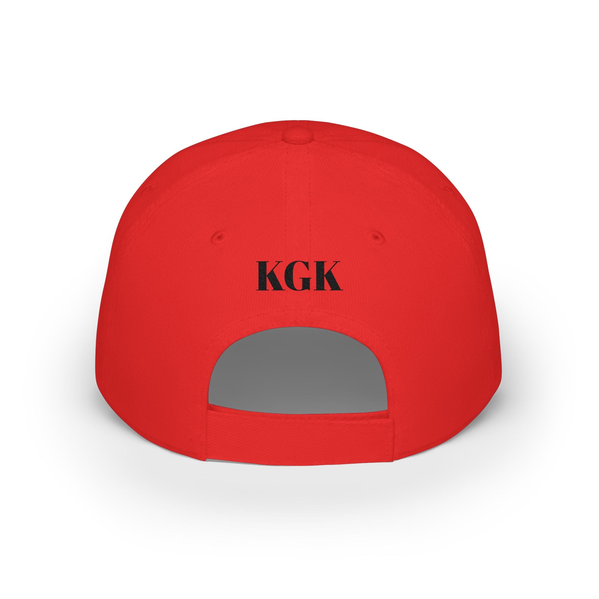 PS Low Profile Baseball Cap -Pressure Society Monogram Front & KGK Back Embroidered Logo
