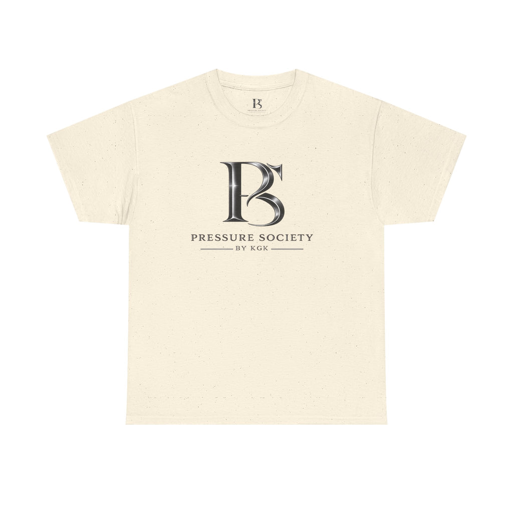 Pressure Society Logo Tee — Signature Mens Monogram T‑Shirt