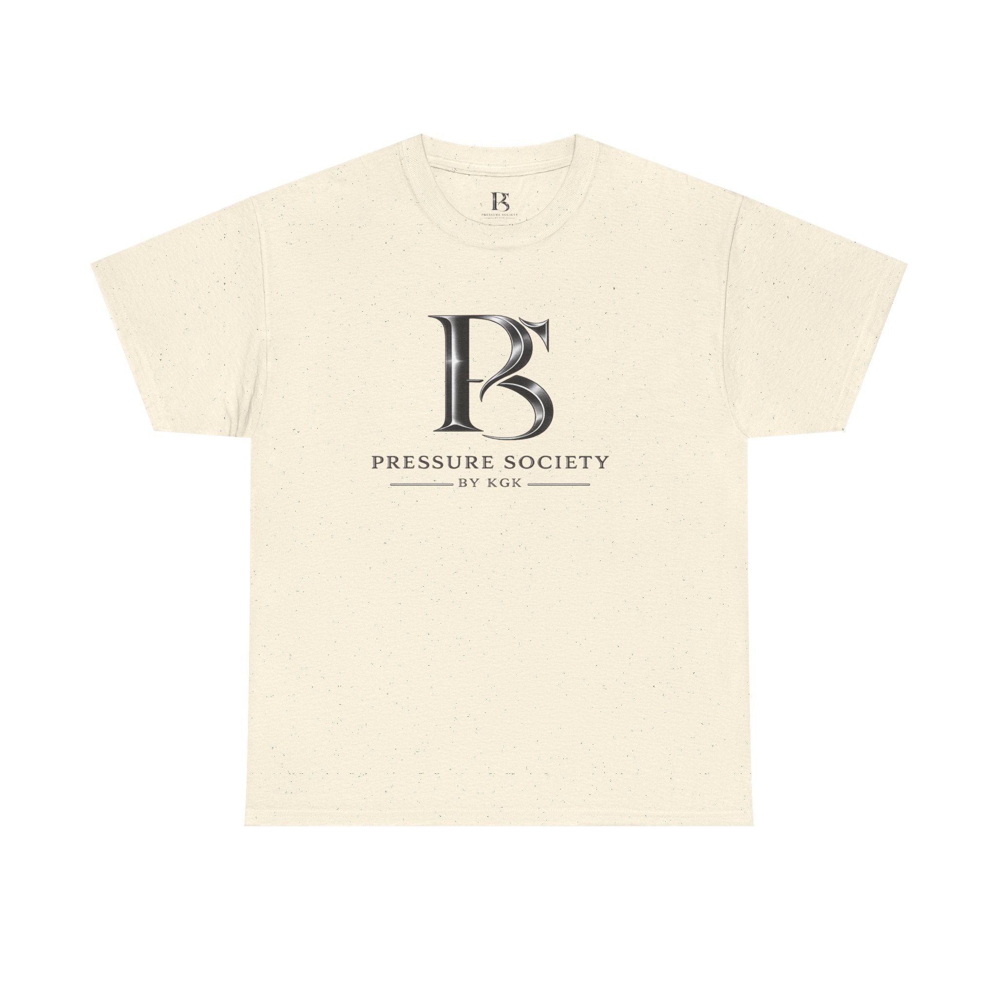 Pressure Society Logo Tee — Signature Mens Monogram T‑Shirt