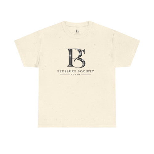 Pressure Society Logo Tee — Signature Mens Monogram T‑Shirt