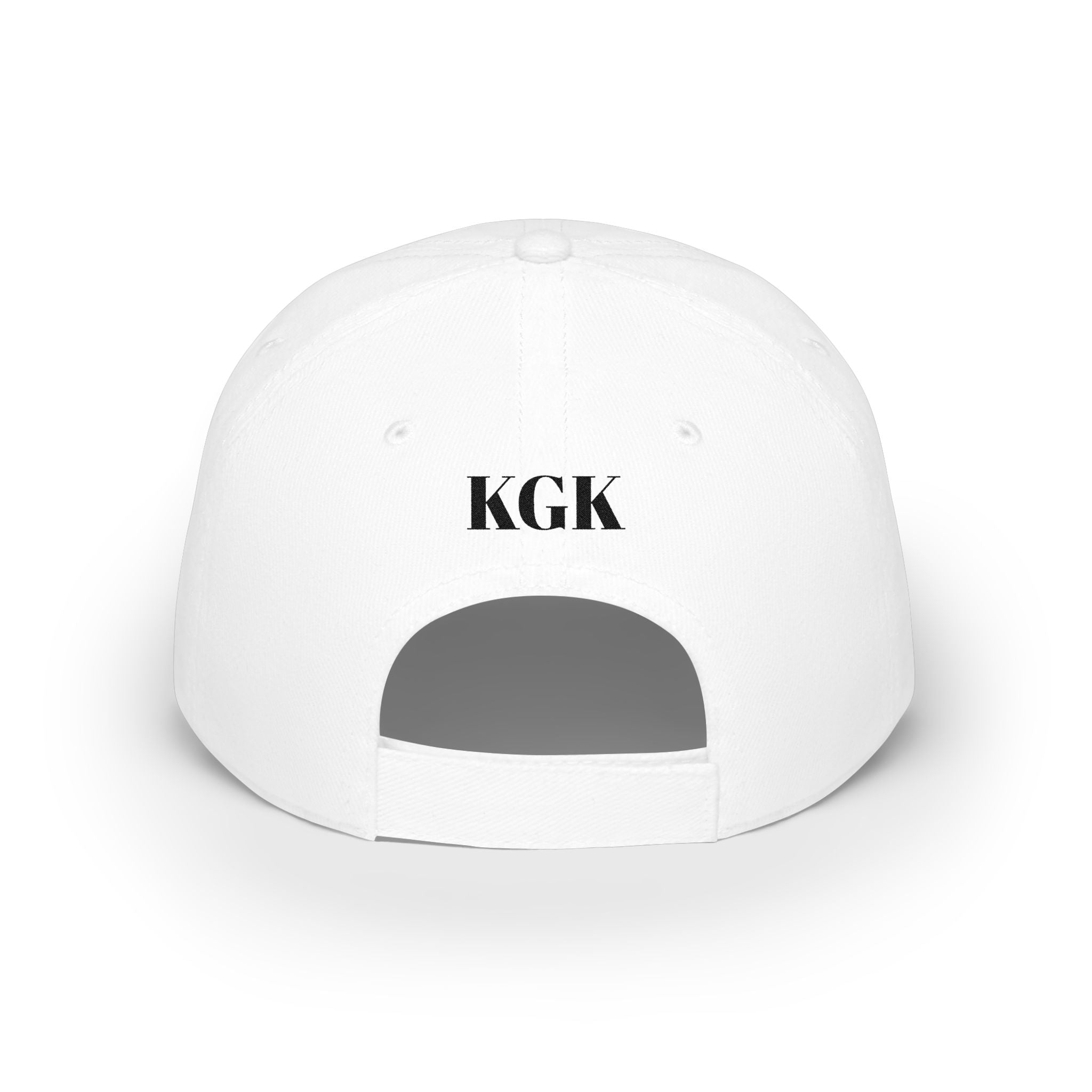 PS Low Profile Baseball Cap -Pressure Society Monogram Front & KGK Back Embroidered Logo